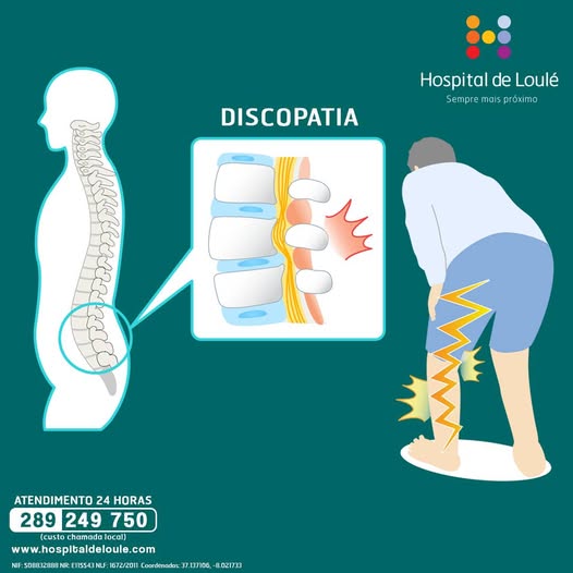 Sabe o que é uma discopatia?